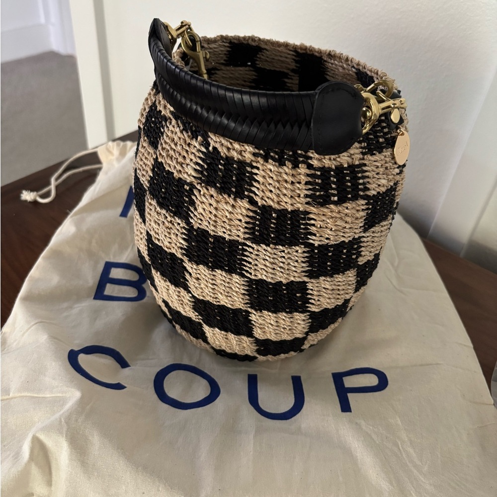 Clare V Pot De Miel checkered